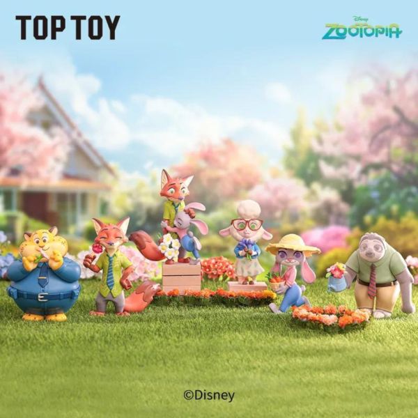 迪士尼 動物方城市 花語世界系列 Disnay Zootopia 瘋狂動物城 Flower World 迪士尼 動物方城市 花語世界,Disnay Zootopia Flower World,瘋狂動物城 花語世界