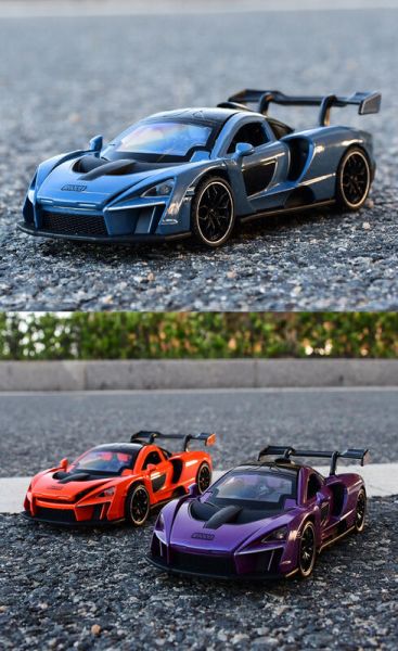 1:32 麥拉倫 McLaren senna 洗拿 1/32 合金車 