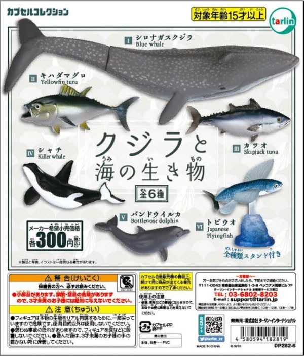 扭蛋 轉蛋 鯨魚與海洋生物 鯨魚 