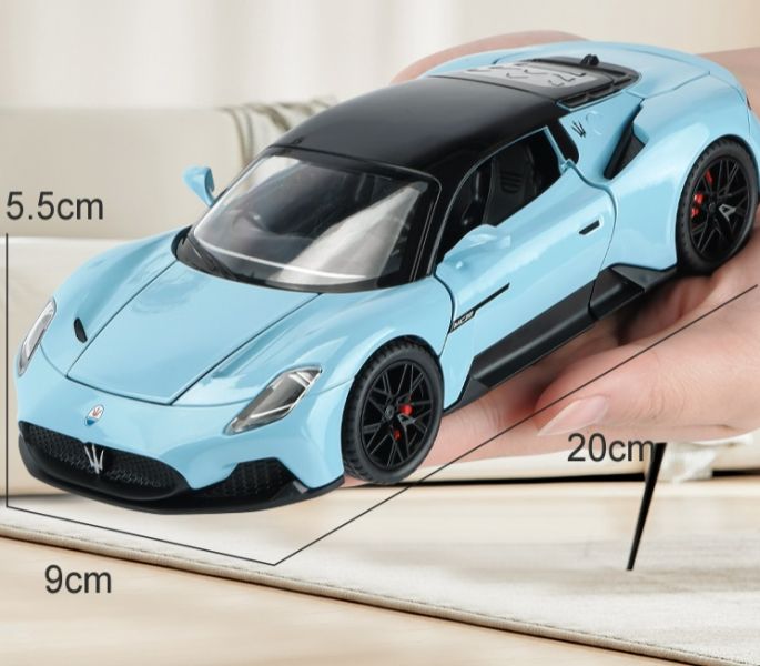 1:22 瑪莎拉蒂 MC20 高仿真合金車 
