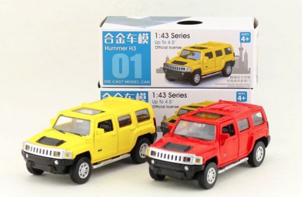 彩珀 悍馬 Hummer H3 1/43 1:44 