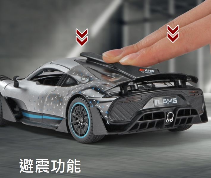 1/24 賓士 ONE  合金車 