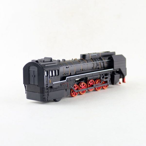 1/87 復古 蒸汽火車 金屬模型 火車模型 前進2型 0001號 