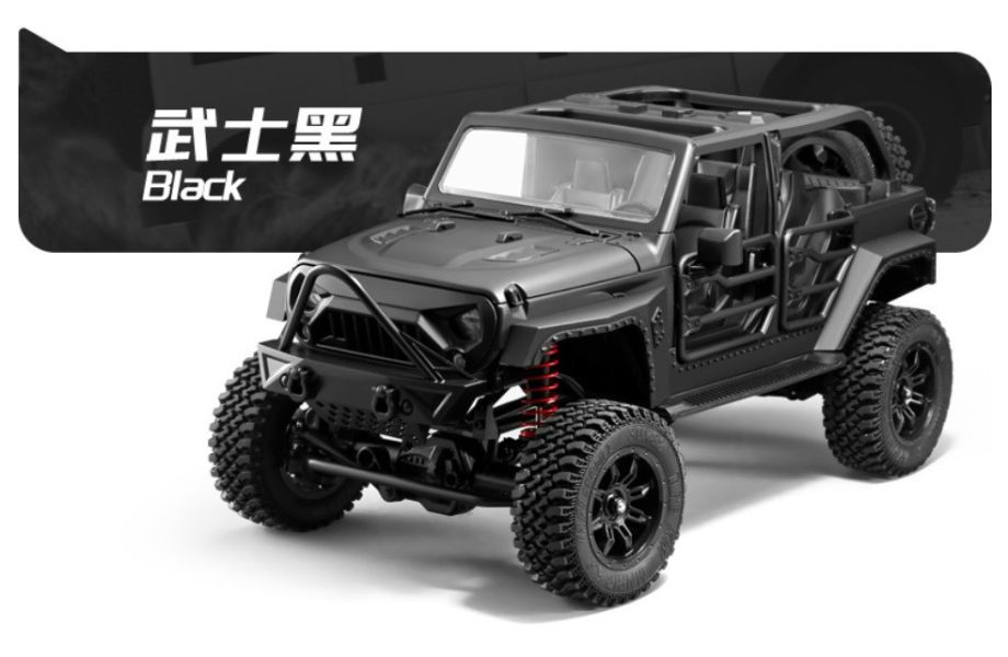 1:12  中大型 像真吉普車 牧馬人攀爬車 四驅越野車 1/12 