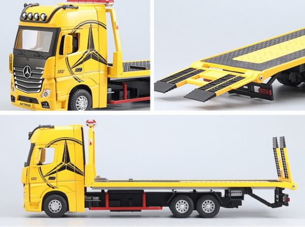 賓士1/24 拖車 卡車 合金模型 