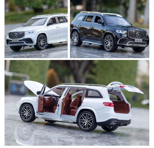 1/24 賓士 GLS63 合金車 模型車 