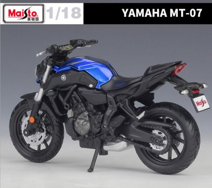 1:18 Yamaha MT-07 重機模型 