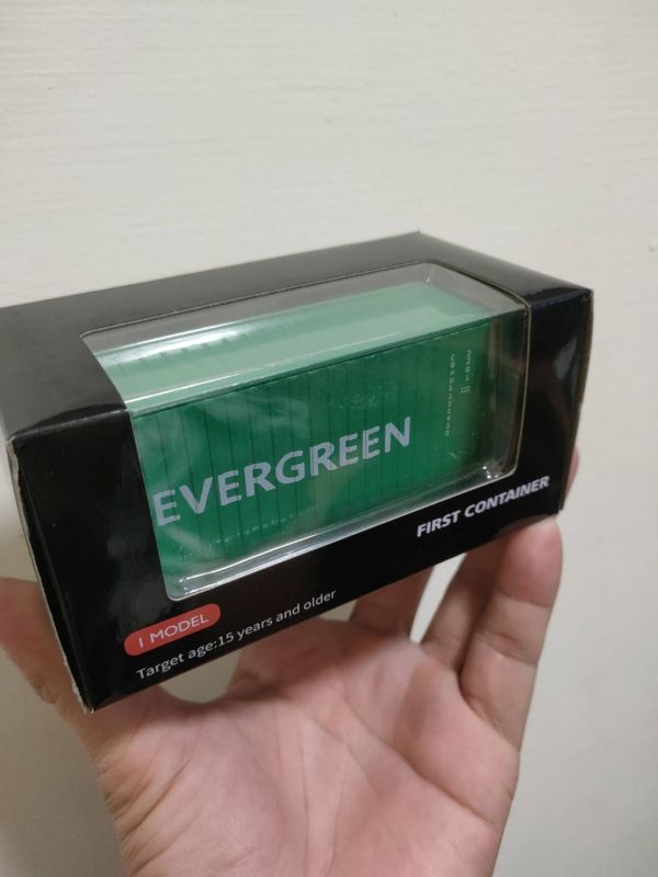 超合金 迷你貨櫃 高質感 長榮 ONE 貨櫃模型 