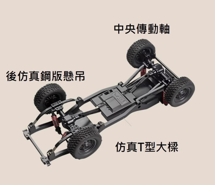 1:12 豐田 授權 救援拖車 越野車 遙控車 攀岩車 