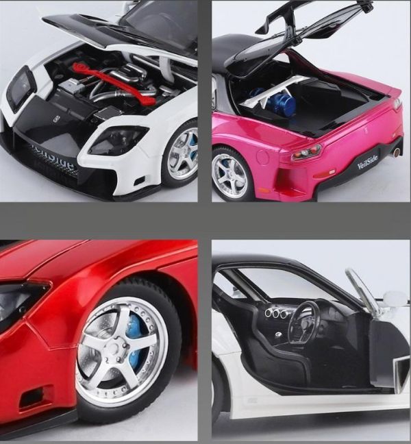 玩命關頭 1:24 RX7 街車版 1/24 