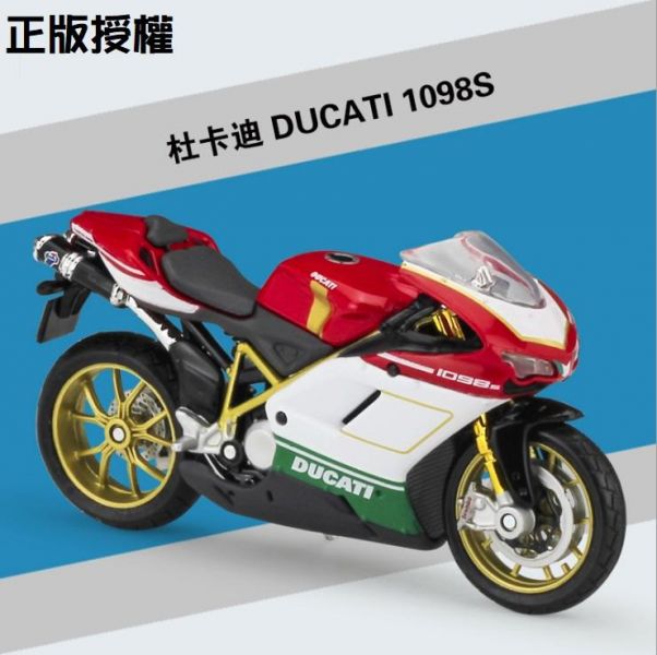 杜卡迪 DUCATI 1098S 1/18 尺寸 