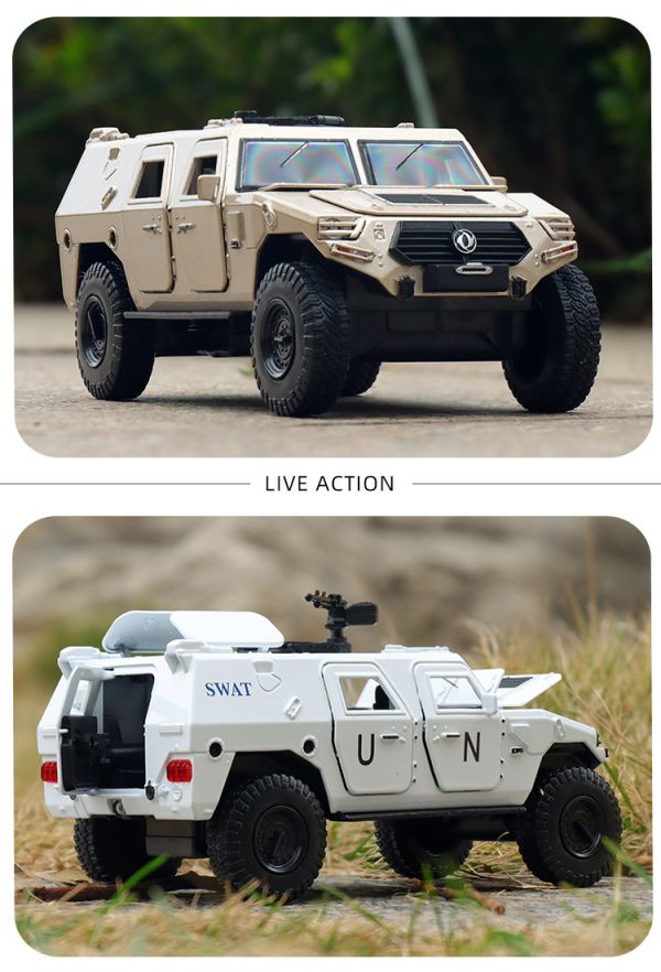 1/32 猛士 裝甲車 軍用卡車 1:32 合金車 模型車 