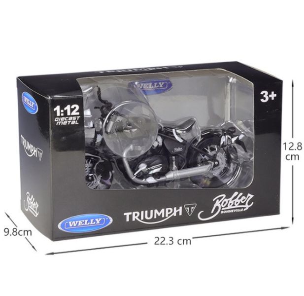 1/12 凱旋 Bonneville Bobber 美式機車 
