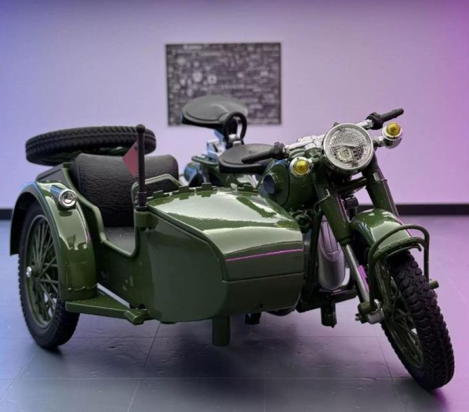 1/10 大型 復古三輪車 軍用車  邊車 側車 1:10 