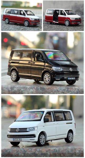 1:32 福斯 T6 MPV 商務車 1/32 合金車 
