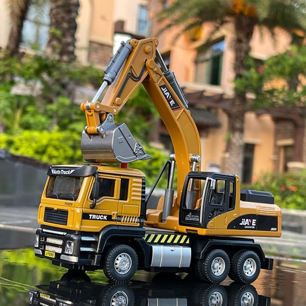 JA 1:50 挖土機 工程車 合金模型 