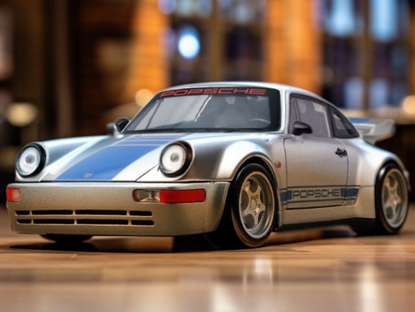 1/24 保時捷 964 復古合金車 