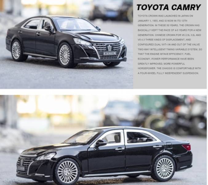 1/24 豐田 TOYOTA 皇冠 合金車 