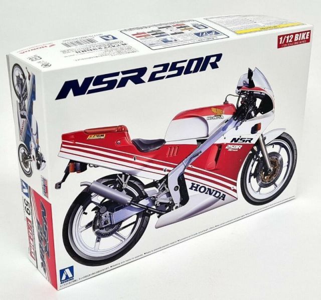 日本 青島 本田 MC18 NSR250R '88 重機模型 組裝模型 