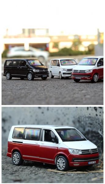 1:32 福斯 T6 MPV 商務車 1/32 合金車 
