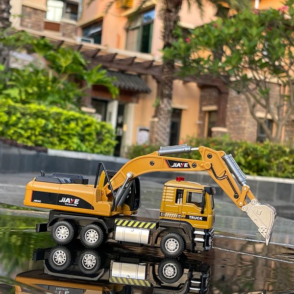 JA 1:50 挖土機 工程車 合金模型 
