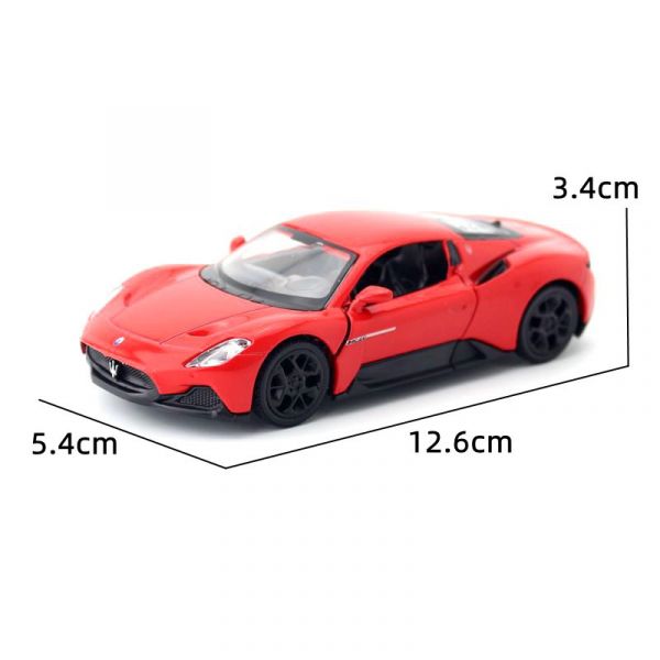 1:36 馬珂達 瑪莎拉蒂 MC20 正版授權 1/36 合金車 迴力車 