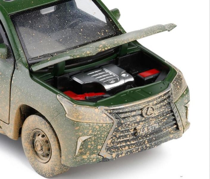 1:32 LEXUS LX570 旗艦休旅 越野版 1/32 合金車 