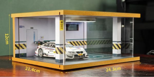 1/32 合金車 場景 車庫 模型車庫 停車場 1:32  停車位 