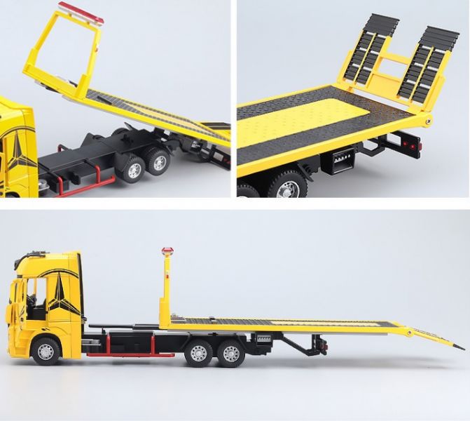 賓士1/24 拖車 卡車 合金模型 