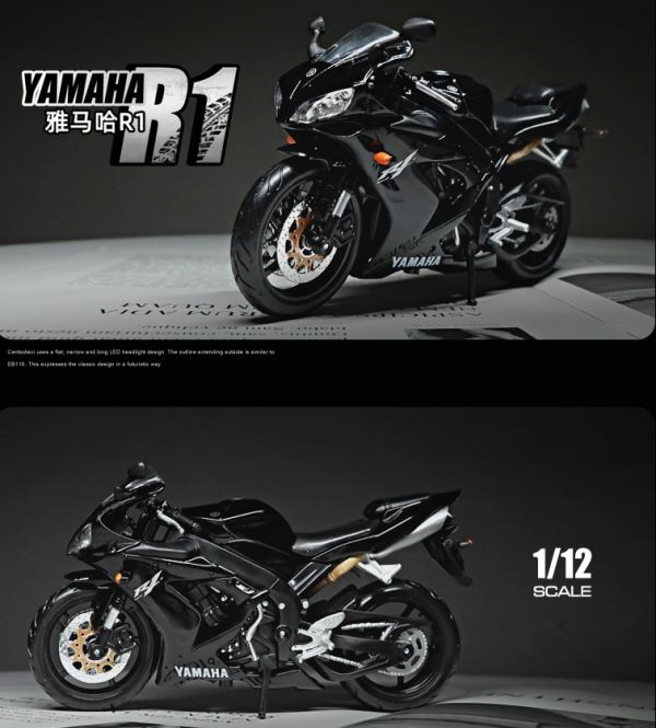 YAMAHA R1 重機模型 1/12 