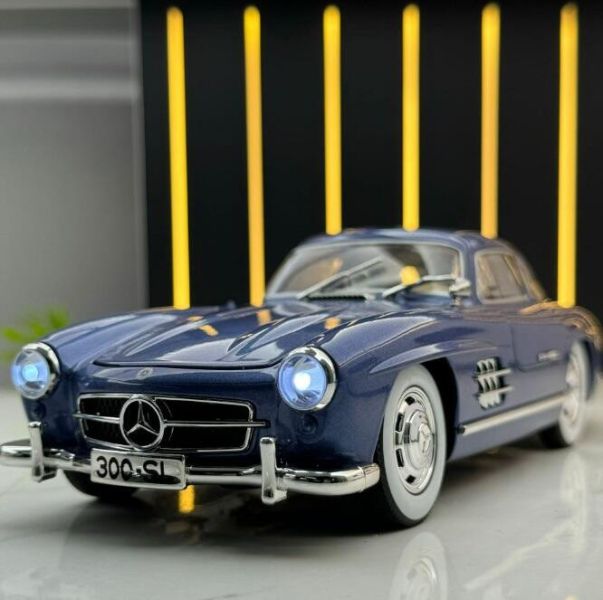 1/24 賓士 BENZ 300SL SL300 復古 1:24 合金車 模型車 