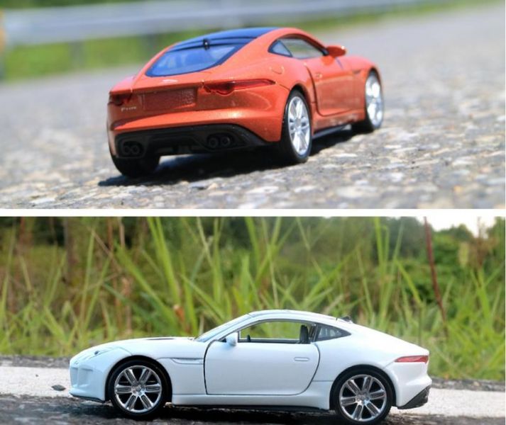 威利 Jaguar F-TYPE 正版授權 1：36合金車 