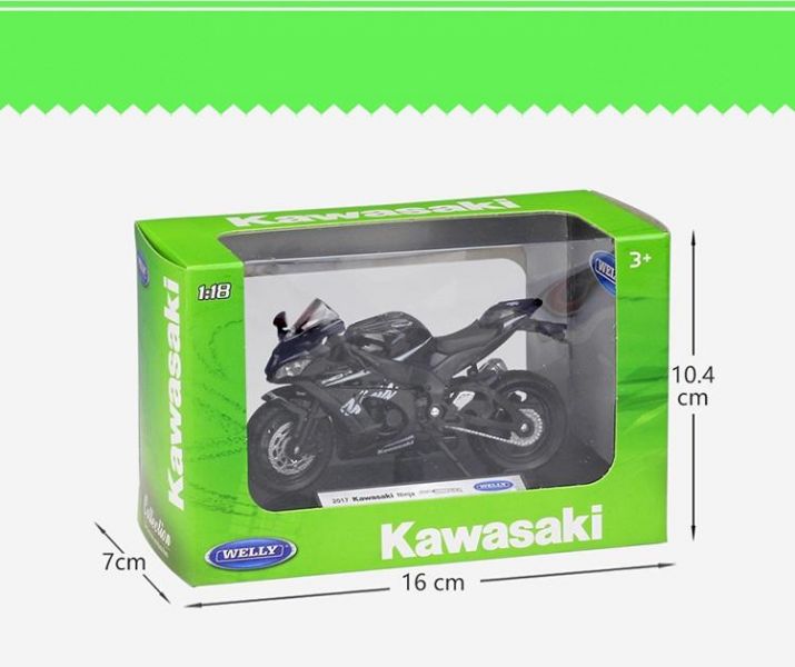1:18 川崎  ZX-10RR 重機模型 