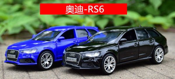 1:36 JK 奧迪 RS6 旅行車 AUDI RS (JK36004) 