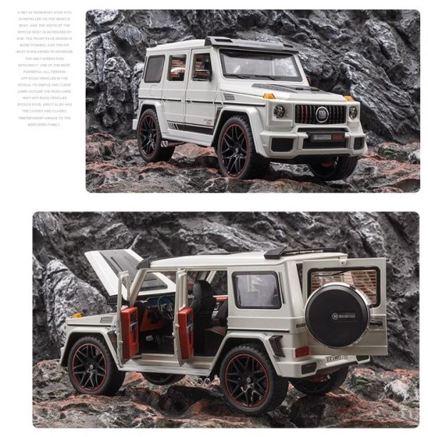 1/18 大型 賓士 巴博斯G800 合金車 1:18 大G 