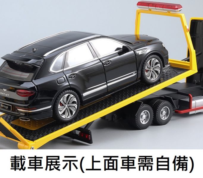 賓士1/24 拖車 卡車 合金模型 