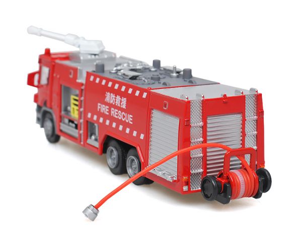 凱迪威 1:50 合金水罐消防車 消防車 救援車 