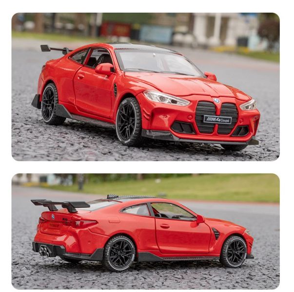 1/32 仿真 BMW M4 跑車 1:32 模型車 