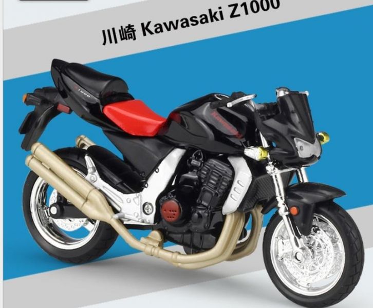  川崎 Z1000 1/18 尺寸 