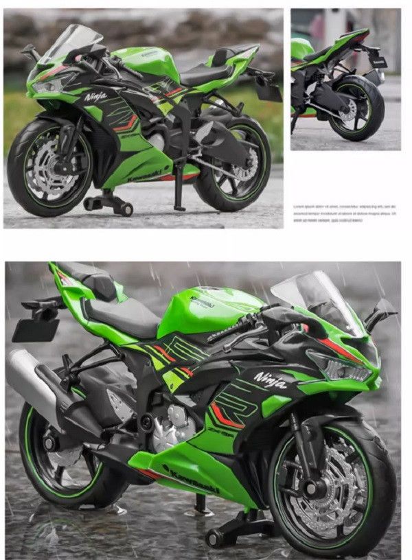 1/12 川崎 ZX-6R 重機模型 重機 馬珂達 1:12 