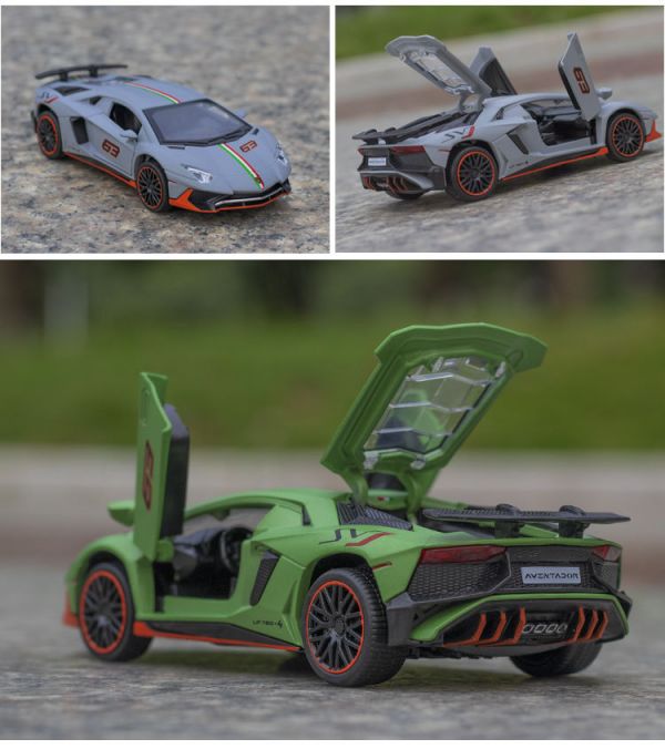 1/32 藍寶堅尼 LP780 SVJ 合金車 