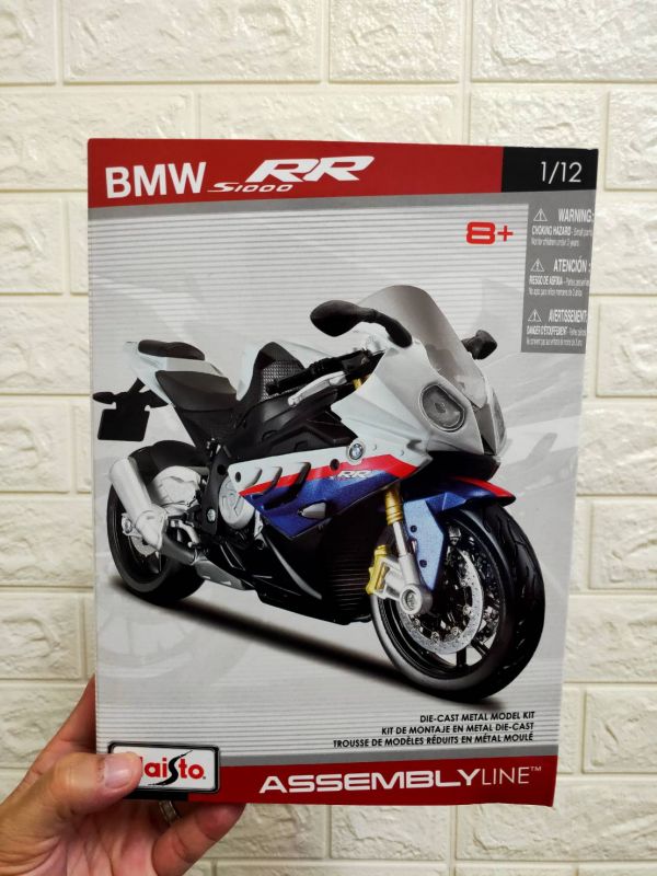 BMW S1000RR 組裝模型 1/12 