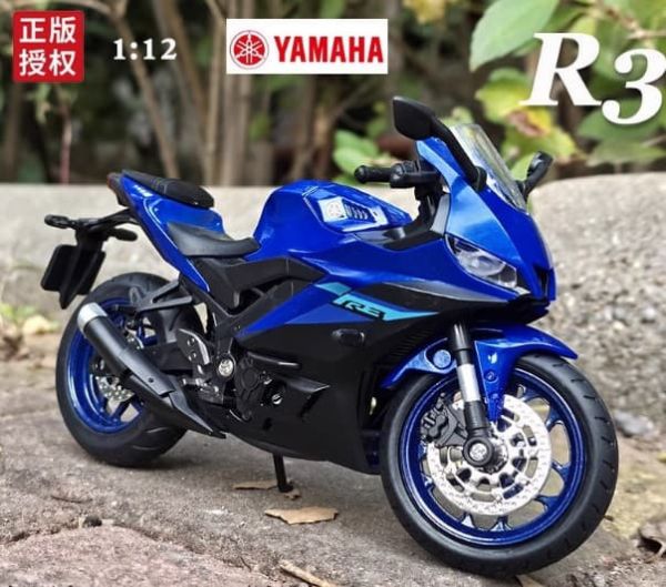 1/12 授權 YAMAHA R3 聲光版 山葉 重機模型 重機 1:12 