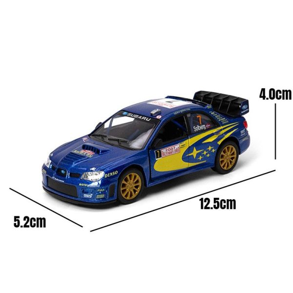 1/36 SUBARU 速霸陸 WRX 硬皮鯊 拉力版 WRC 1/36 