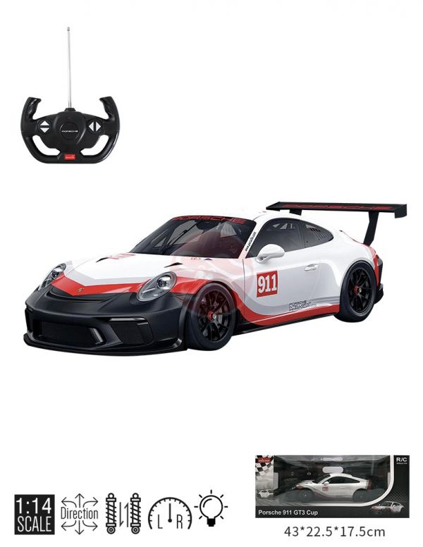 1:14 保時捷911 GT3 原廠授權正版 遙控車 