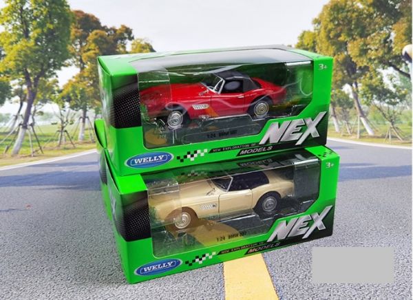 1/24 Welly 威利 BMW 507 正版授權 1：24 合金車 