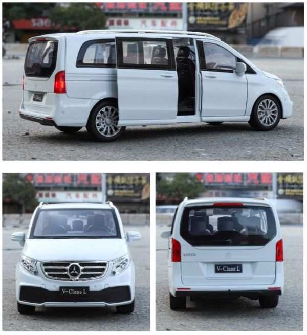 1:24 仿真 賓士 V260 V250 V300 1/24 合金車 
