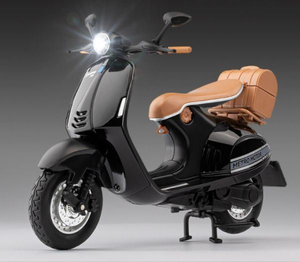 1:12 仿真 偉士牌 946 摩托車模型 