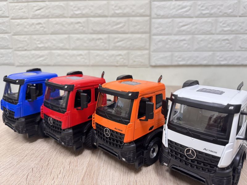 1:24 賓士 ACTROS 車頭 卡車頭 拖車 合金模型 模型車 卡車 1/24 