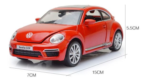 1/32 福斯 金龜車 合金車 
